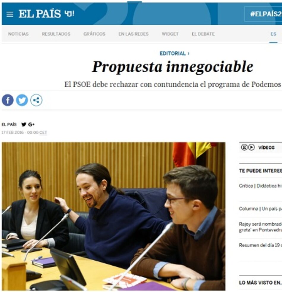 El anhelado pacto PSOE-Ciudadanos en el Grupo PRISA: los últimos cartuchos