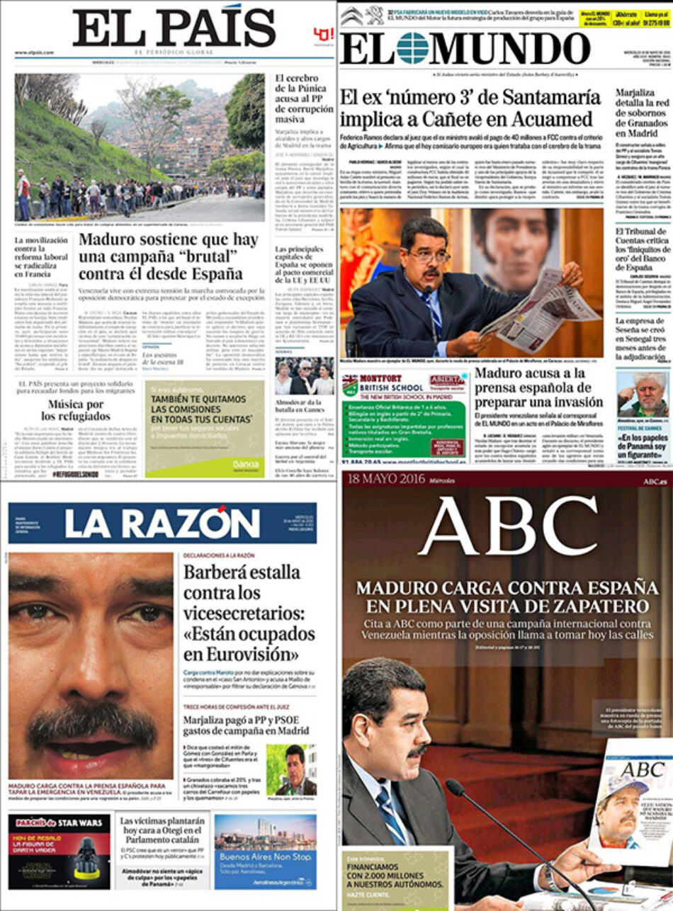 Venezuela como cortina de humo para tapar la corrupción de PP y PSOE en la trama Púnica