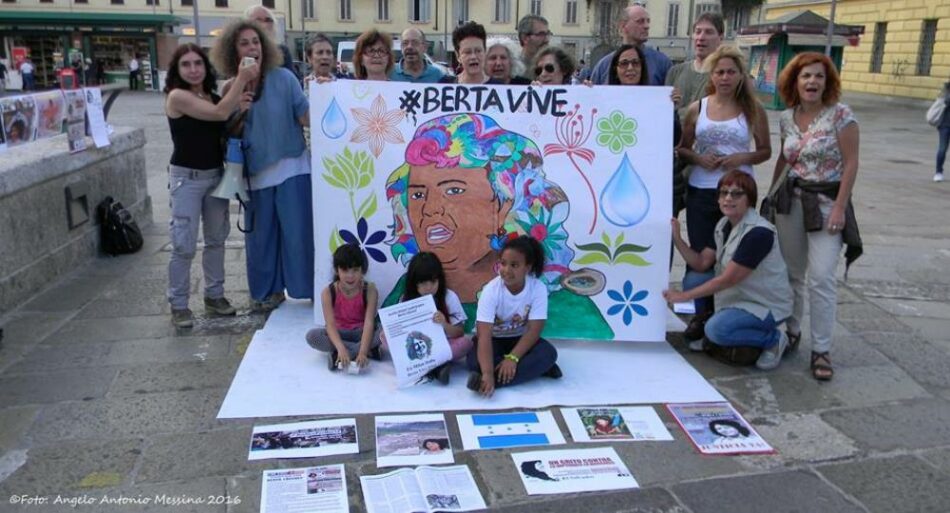 (Fotos y Video) Italia se une a la Acción Global #JusticiaParaBerta