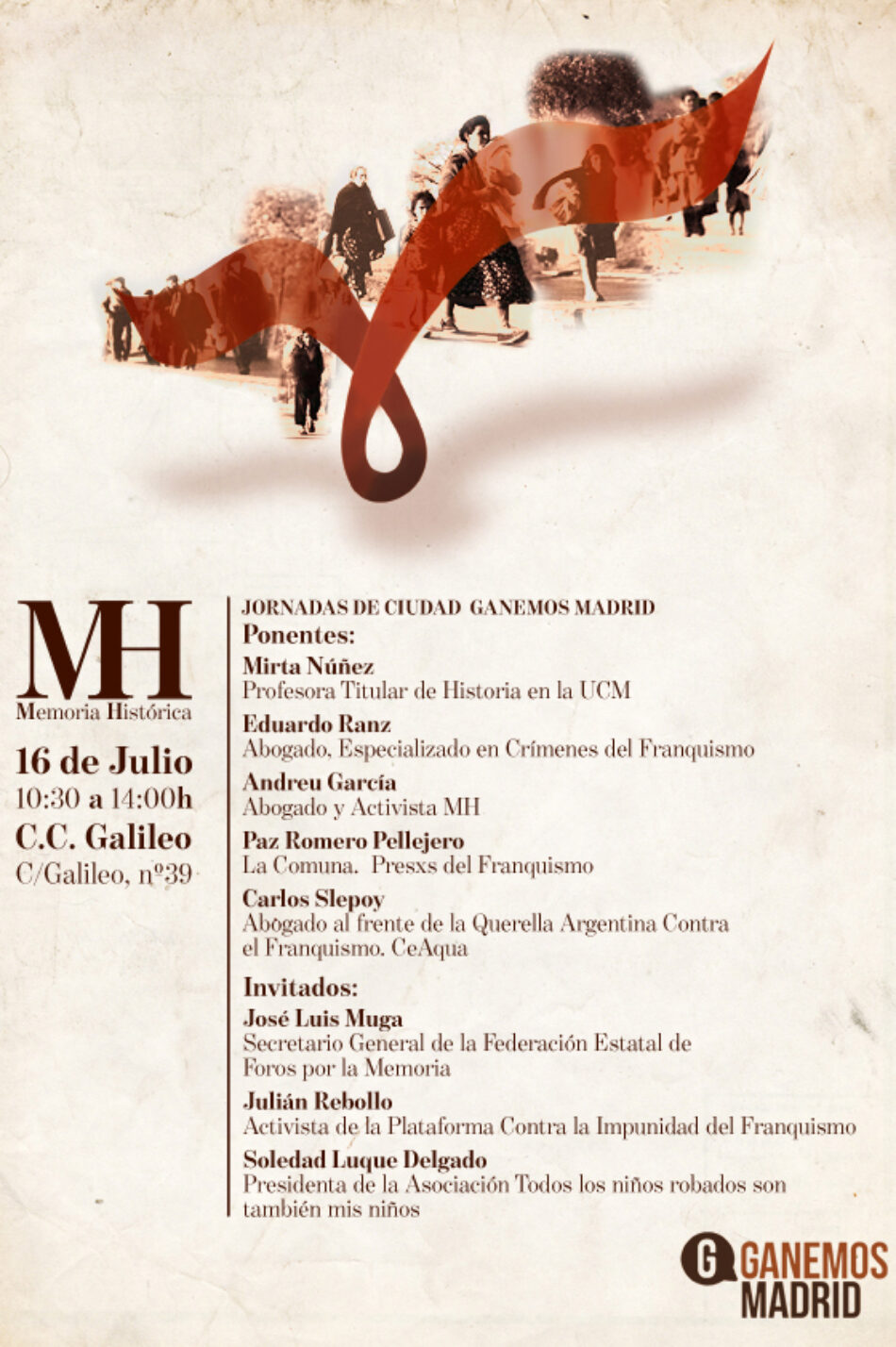 Madrid: Jornadas de Memoria Histórica