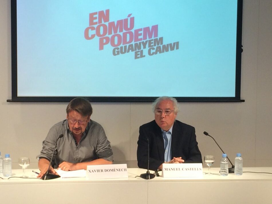 L’economista i sociòleg Manuel Castells avala el programa de govern d’En Comú Podem