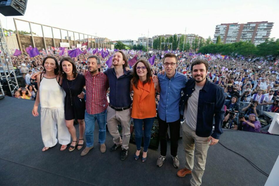 Pablo Iglesias: “Estamos escribiendo la historia, somos un instrumento en manos de la gente”