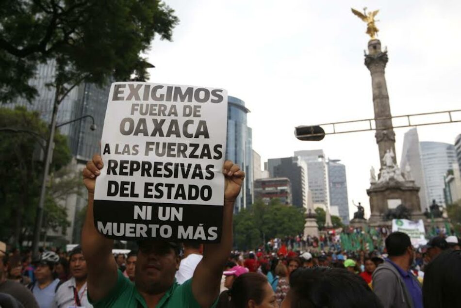 Miles de maestr@s de México marchan por diálogo verdadero con Gobierno