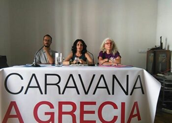 La ‘Caravana a Grecia’ exige al Gobierno de España y a la UE que cumplan los derechos humanos de las personas refugiadas