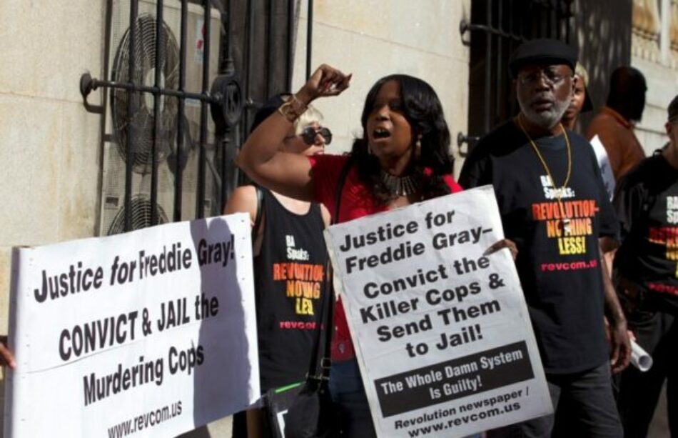 Policía de Baltimore (EE.UU.), declarado inocente por muerte de Freddie Gray
