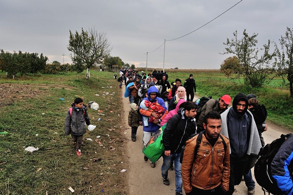 Los sindicatos europeos exigen ayuda humanitaria y derechos para los refugiados