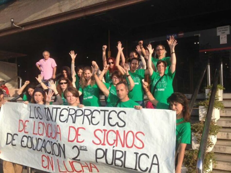 Diputación  pide a la Junta que “desprivatice” el servicio de interpretación de lengua de signos en la educación pública