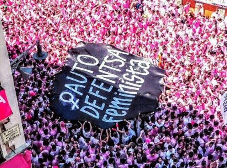 Multitudinaria respuesta en Iruñea-Pamplona a los abusos y agresiones sexuales