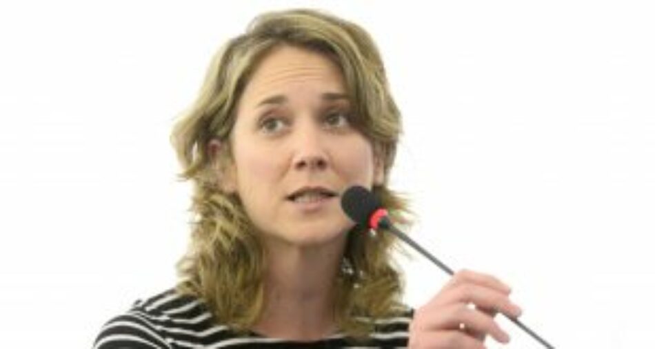 Marina Albiol considera que «no basta» con que el acuerdo comercial entre la UE y Canadá (CETA) sea ratificado por los parlamentos «sino que debe someterse a referéndum»