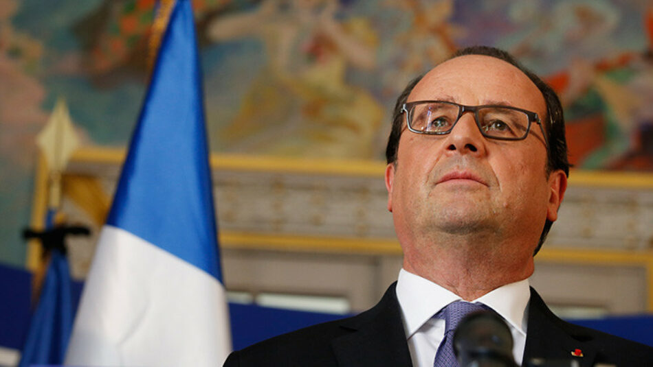 «La promesa de Hollande continúa el círculo vicioso de terror y guerra de Occidente»
