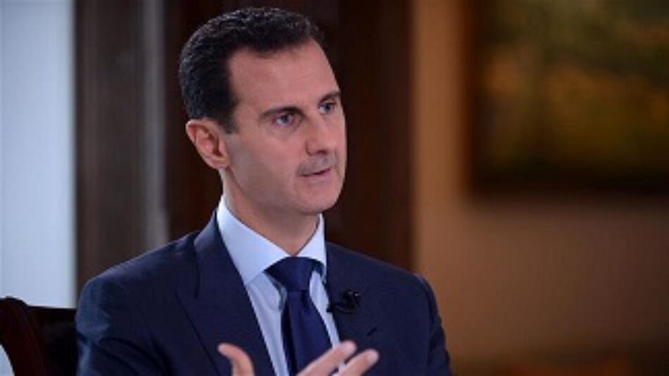 Assad: El combate contra el terrorismo se inclina a nuestro favor
