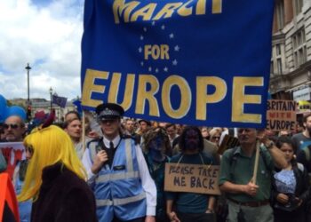 Marcha por Europa congrega a miles de personas contra el brexit
