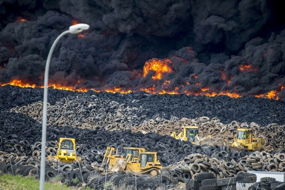 Riesgos para la salud de la población por exposición a contaminantes emitidos en el incendio de Seseña