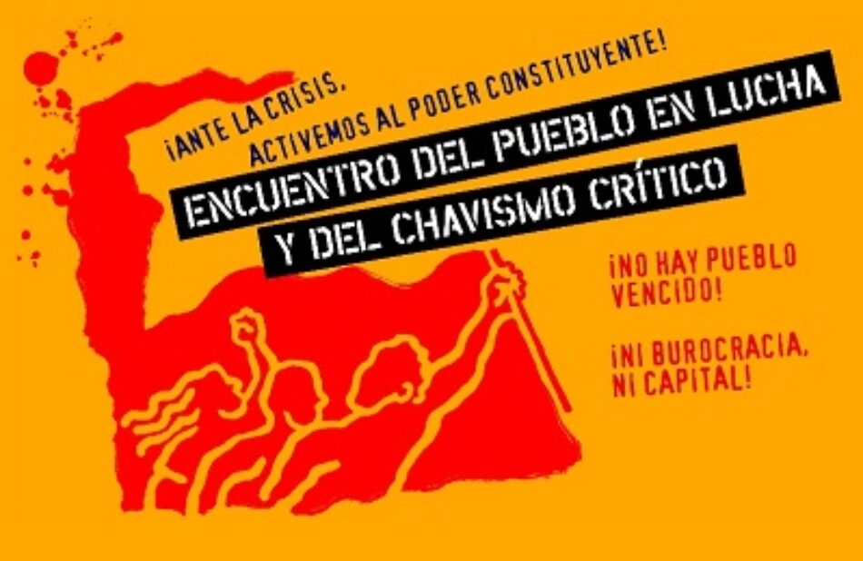 Ante la situación de emergencia que vivimos como pueblo trabajador venezolano. ¡Movilización Popular!