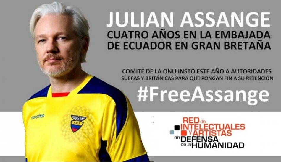 ¡Libertad para Julian Assange!