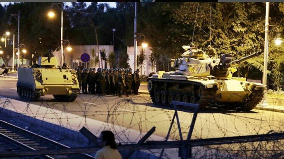 IU muestra su apoyo a las fuerzas democráticas y progresistas de Turquía» y rechaza que Erdogan aproveche la respuesta al golpe militar «para caminar de la autocracia a la dictadura»