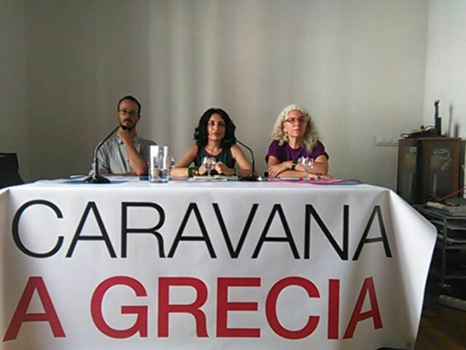 La ’Caravana a Grecia’ exige al Gobierno de España y a la UE que cumplan los derechos humanos de las personas refugiadas