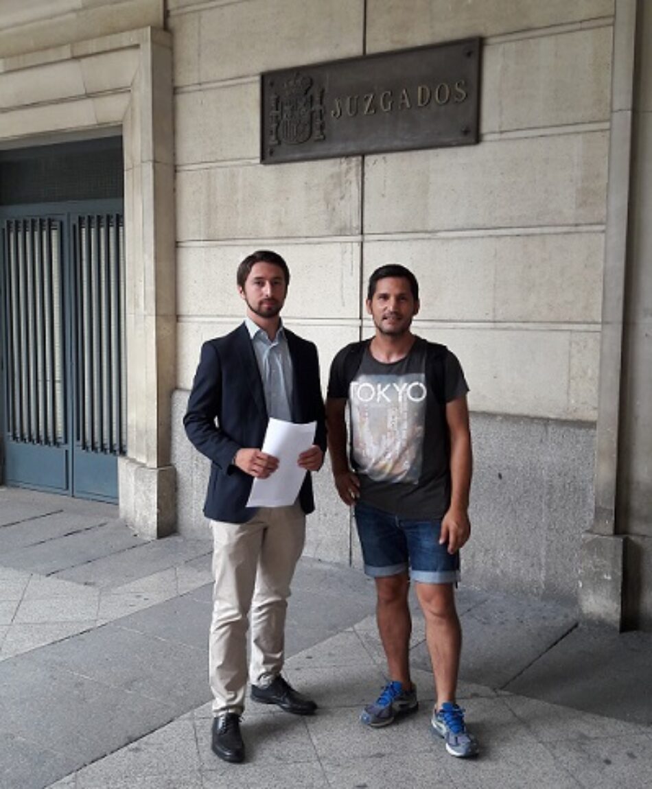 600 euros de fianza aun activista sin techo por defender derechos