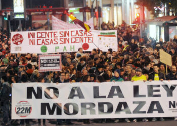 La Plataforma en Defensa de la Libertad de Información hace balance tras un año de Ley Mordaza