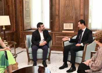 El presidente al-Assad destaca la importancia del rol de los parlamentarios europeos en enderezar las políticas erróneas que dieron pie a la propagación del terrorismo y el deterioro del nivel de vida de los sirios
