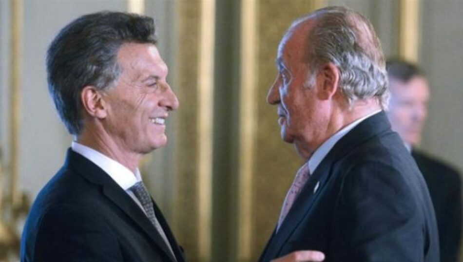 Amplias críticas a Macri por sus declaraciones ante Juan Carlos de Borbón