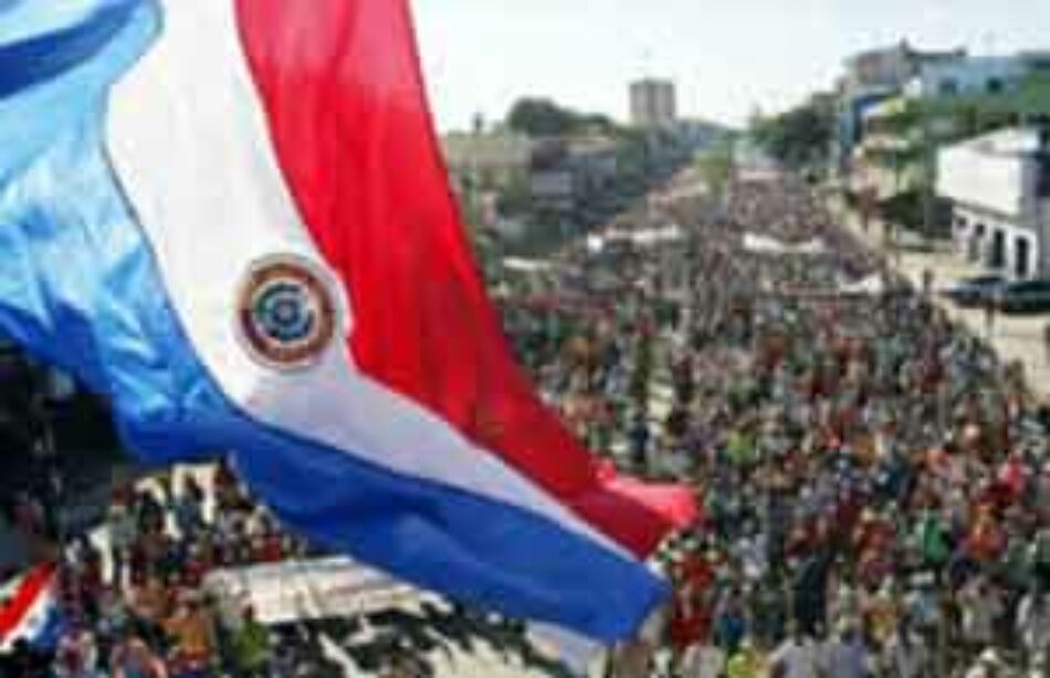 Movilización en repudio a condenas de campesinos paraguayos