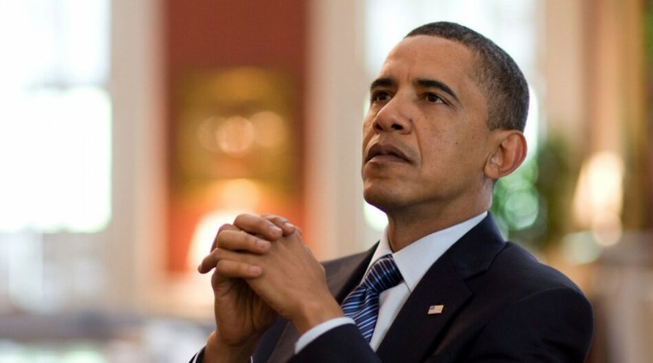 Protestas ante la llegada de Obama a España