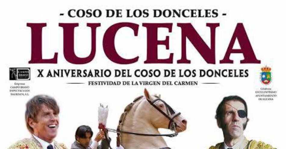 EQUO lamenta la colaboración del Ayuntamiento de Lucena (Córdoba) en espectáculos dedicados al maltrato animal