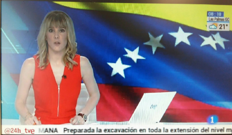 Televisión Española se disculpa con Venezuela y corrige difusión del tricolor patrio