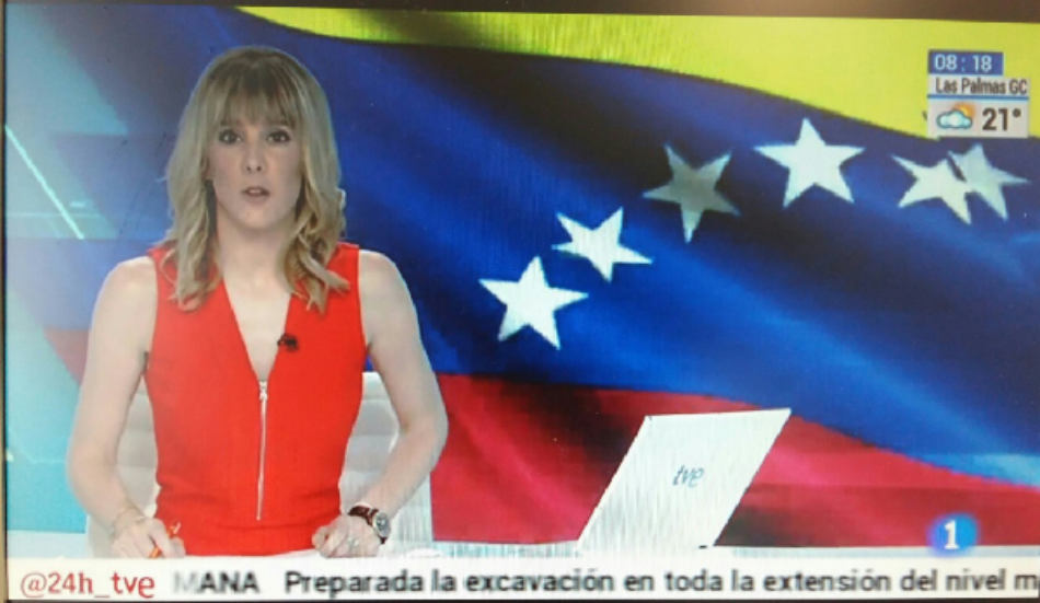 Televisión Española se disculpa con Venezuela y  corrige difusión del tricolor patrio