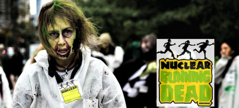 Greenpeace organiza cinco carreras populares de temática zombi en el entorno de las centrales nucleares españolas