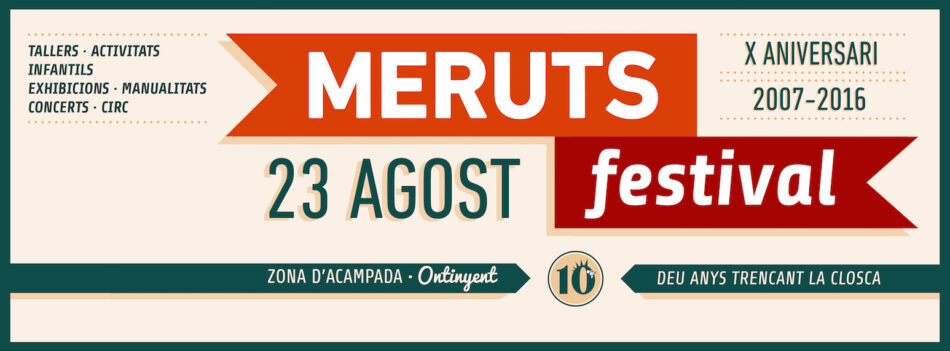 Exposició 6 de juliol: 10 aniversari del Meruts Festival