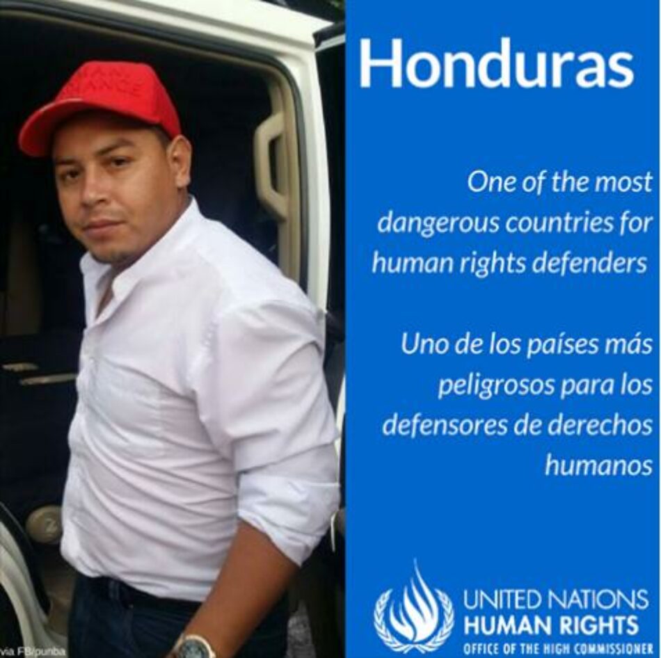 Honduras, entre más peligrosos del mundo para defensores de DDHH