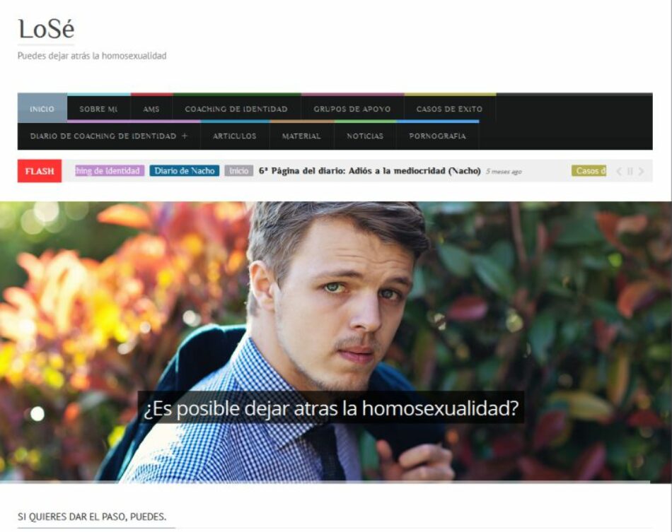 Arcópoli denuncia una «clínica de curación”de la homosexualidad