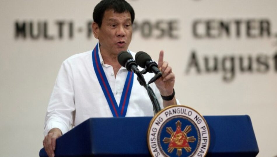 Rodrigo Duterte amenaza con sacar a Filipinas de la ONU
