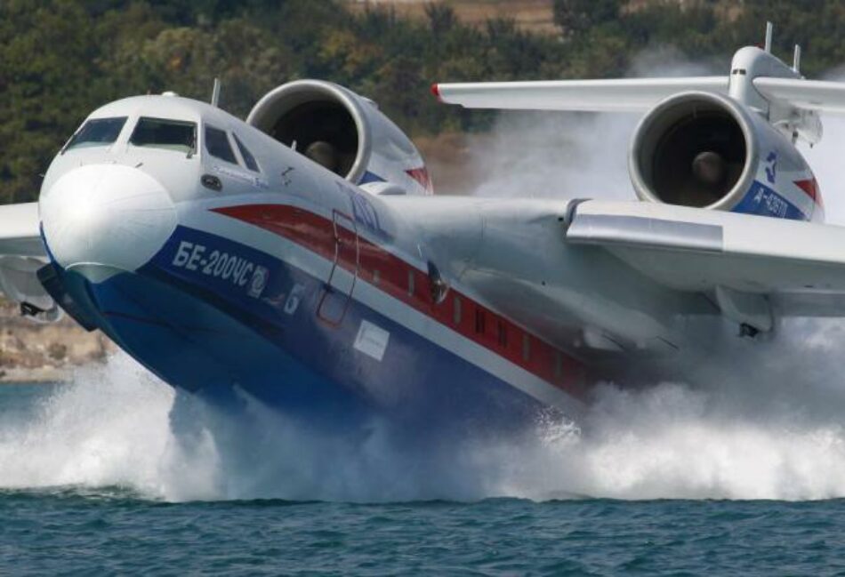 Rusia envía dos aviones pesados Beriev a Portugal para ayudar a combatir los incendios