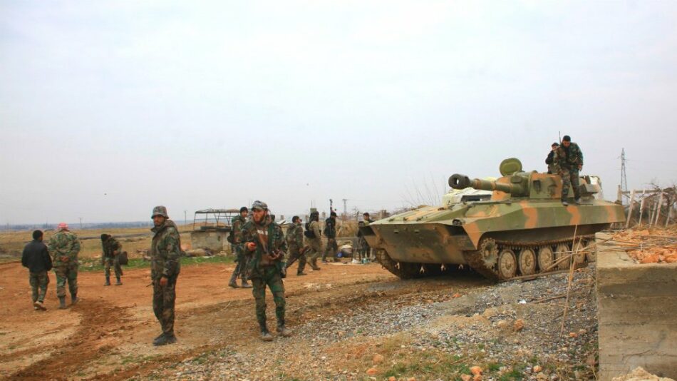 Ejército sirio y Hezbolá lanzan masivo ataque en el sur de Alepo