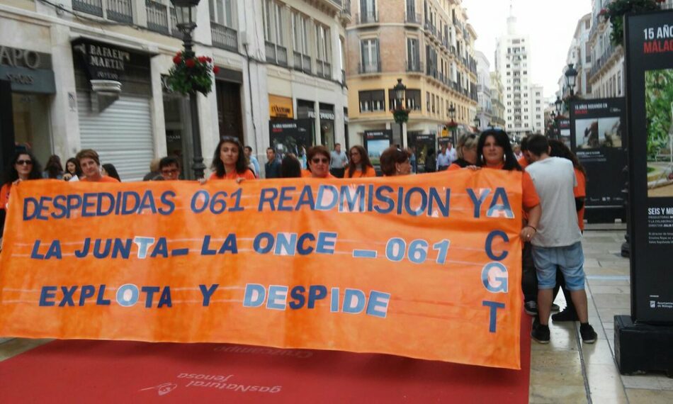 CGT protestará en la caseta del PSOE en la Feria de Málaga por los Servicios de Emergencias