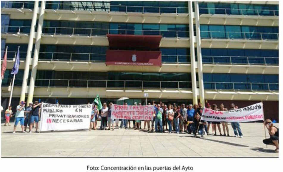 El PSOE de Fuenlabrada privatiza el servicio de recogida de residuos de polígonos