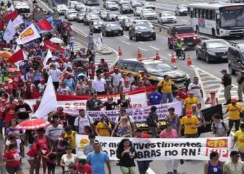 Sindicatos de Brasil se movilizaron contra las medidas neoliberales de Temer