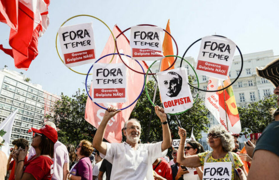 Brasil: El Comité Olímpico prohíbe manifestaciones políticas durante los Juegos