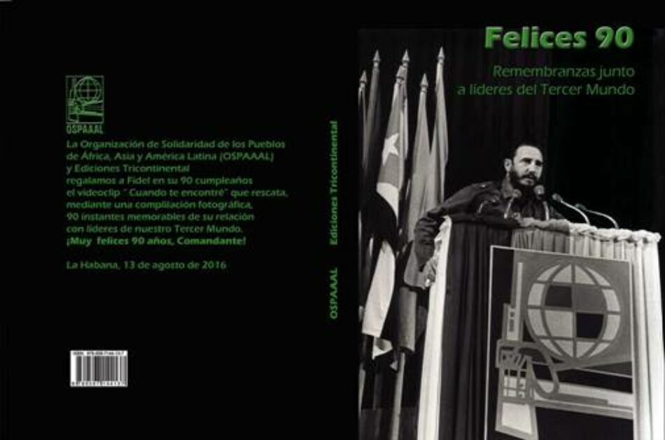 Organización solidaria tricontinental honra a Fidel Castro en Cuba