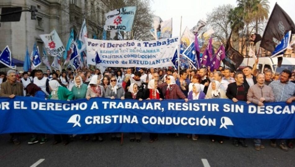 Marcha de la Resistencia en Argentina