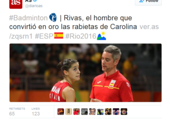 El Diario AS toca fondo en el tratamiento machista a las olímpicas españolas: «Rivas, el hombre que convirtió en oro las rabietas de Carolina»