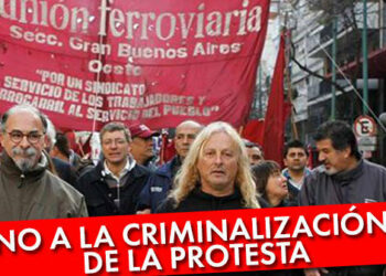Campaña de solidaridad con ferroviarios argentinos criminalizados por hacer huelga