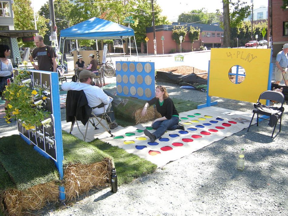 Greenpeace se une a la celebración del Park(ing) Day con numerosas actividades en todo el país