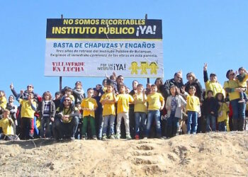 Las clases en Butarque (Villaverde) comenzarán, un año más, con las obras del instituto sin acabar