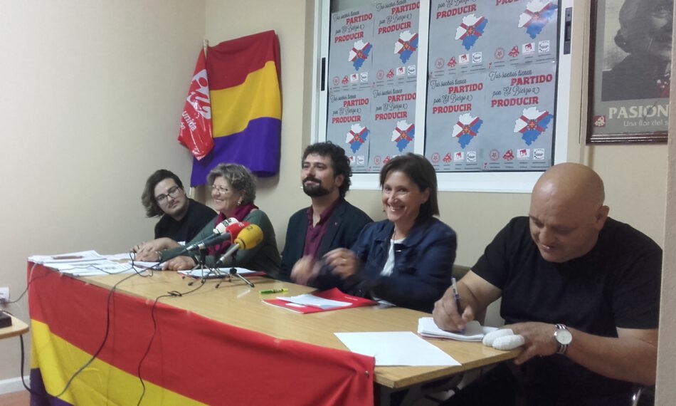Jose Sarrión presenta con El PCE, PeC, IU y la UJCE la campaña comarcal: “Tus sueños tienen partido, pon El Bierzo a producir”
