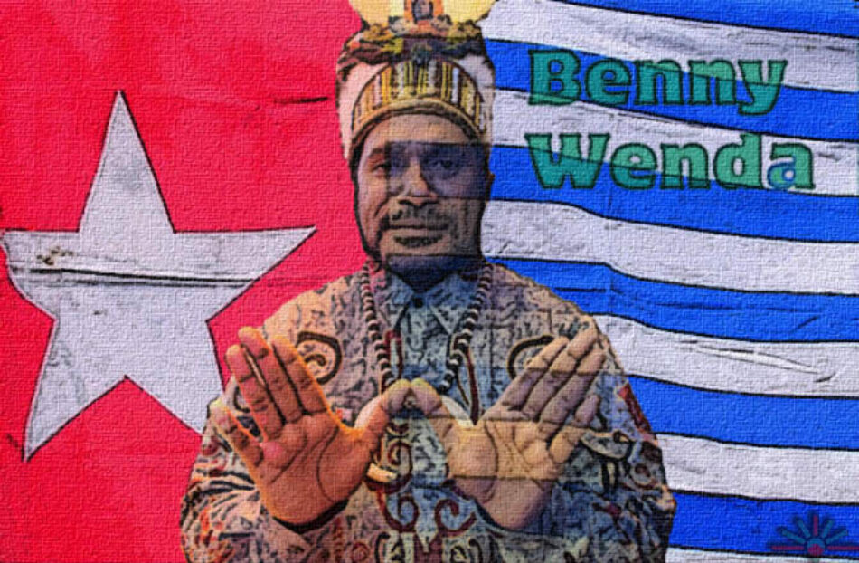 Benny Wenda, líder independentista de papúa occidental, en fisahara 2016