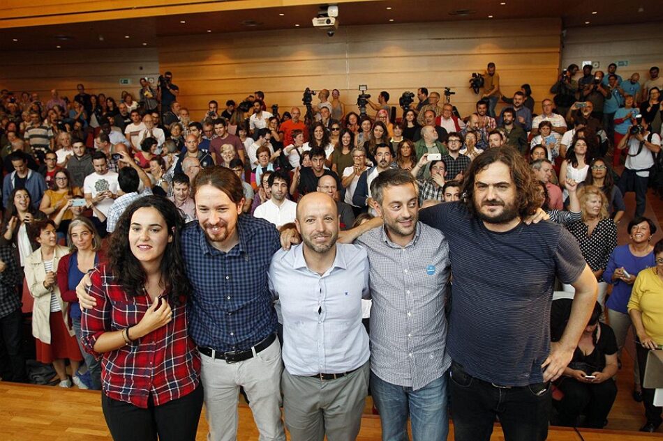 Pablo Iglesias arroupa na Coruña á candidatura de En Marea